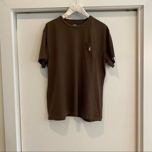 Brown PoloRL pocket tee